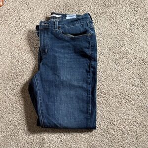 Levi's Women's Straight Leg Jeans - Dark Blue